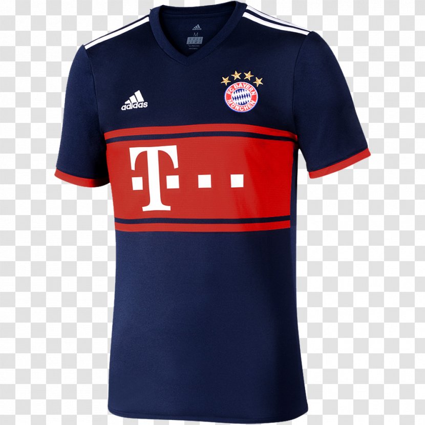 FC Bayern Munich 2018 World Cup T-shirt 2017–18 Bundesliga Jersey - Sports Fan Transparent PNG