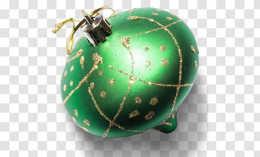 Christmas Ornament Tree New Year Decoration - Green Ball Transparent PNG