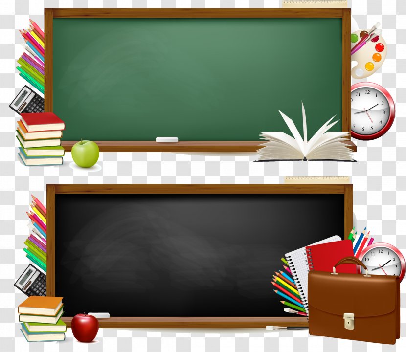 National Secondary School Banner Education - Teacher - BLACKBOARD Transparent PNG