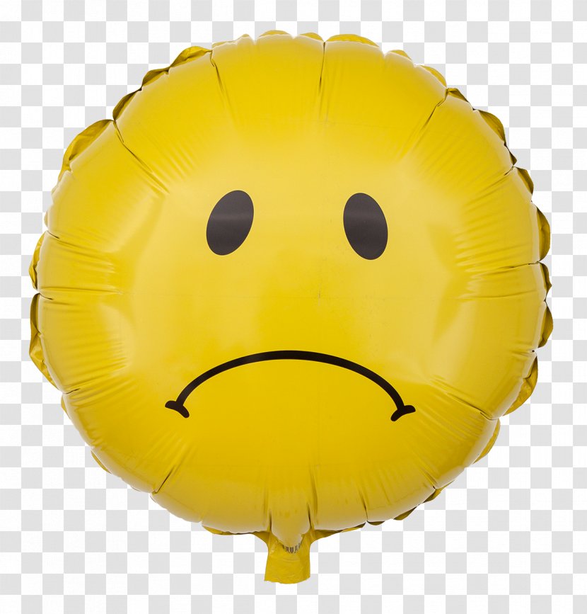 Sadness Balloon Face Smiley - Rubber Stamp Transparent PNG