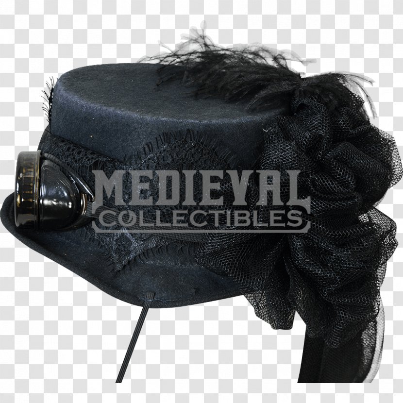 English Medieval Clothing Coat Fur Cape - Leather - Steampunk Hat Transparent PNG