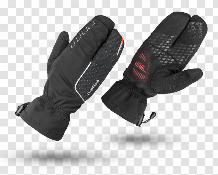 Cycling Glove Bicycle Winter - Finger Transparent PNG