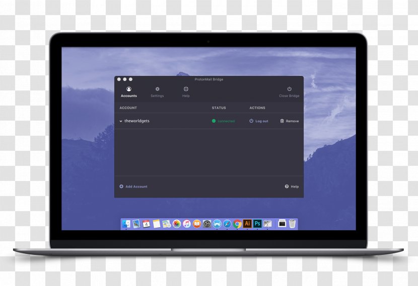 Netbook ProtonMail Email Encryption Client - Computer Program Transparent PNG
