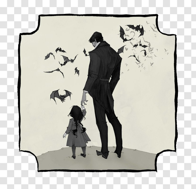Wednesday Addams Pugsley Drawing Art Morticia Transparent PNG