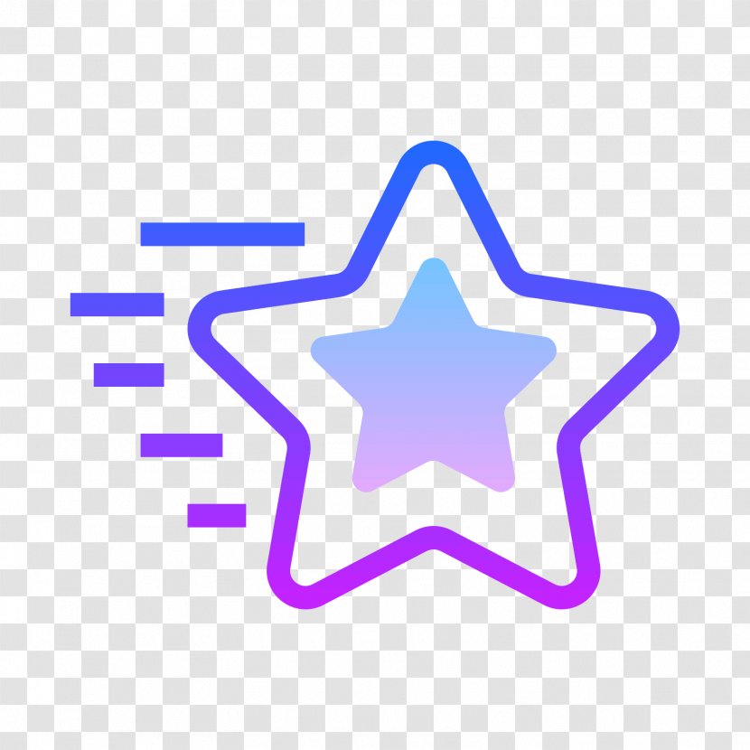 Star Instagram Clip Art - Purple - Text Transparent PNG