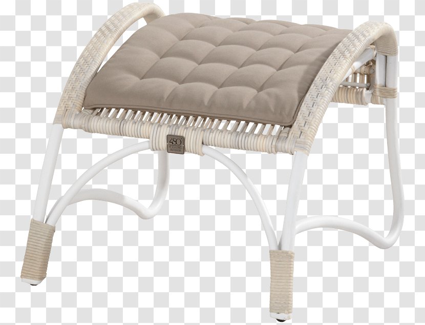 Garden Furniture Chair Footstool Foot Rests - Deckchair Transparent PNG
