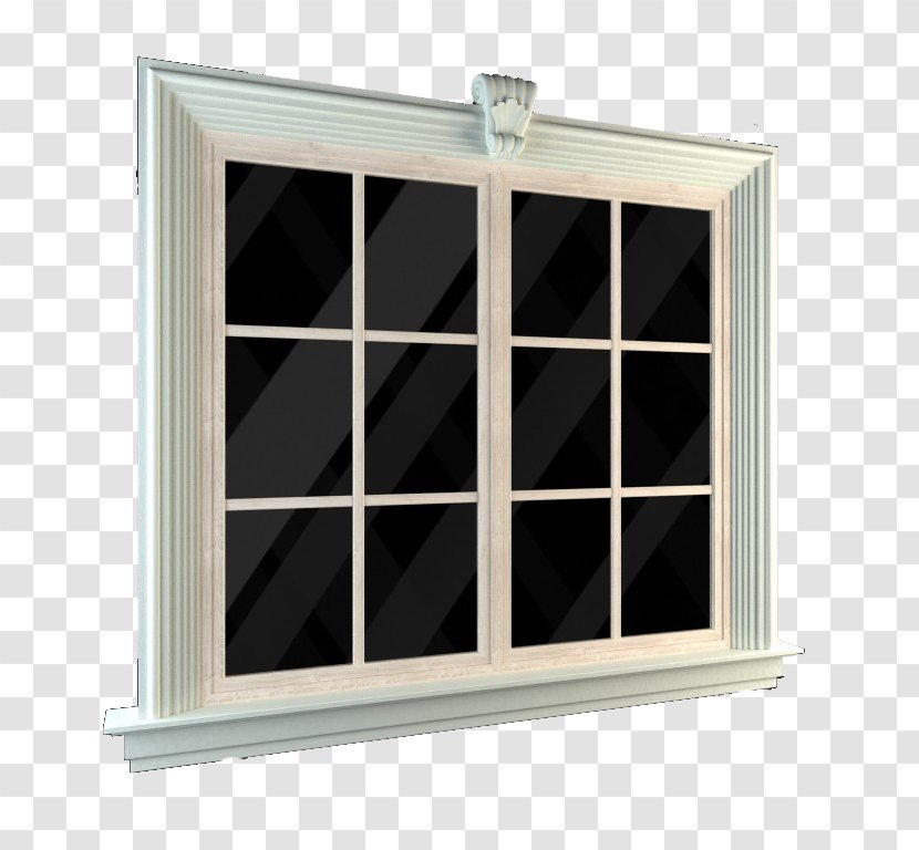 Window Latticework White Icon - Large European Style Plaid Transparent PNG