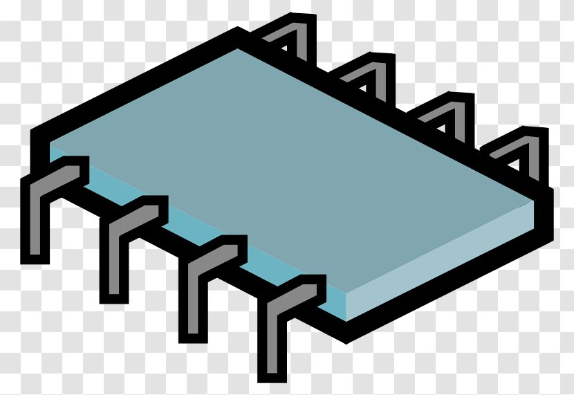 Integrated Circuit Central Processing Unit Random-access Memory Clip Art - Color Smart Chip Transparent PNG