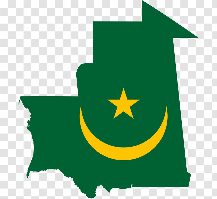 Flag Of Mauritania World Map - File Negara - Africa Transparent PNG