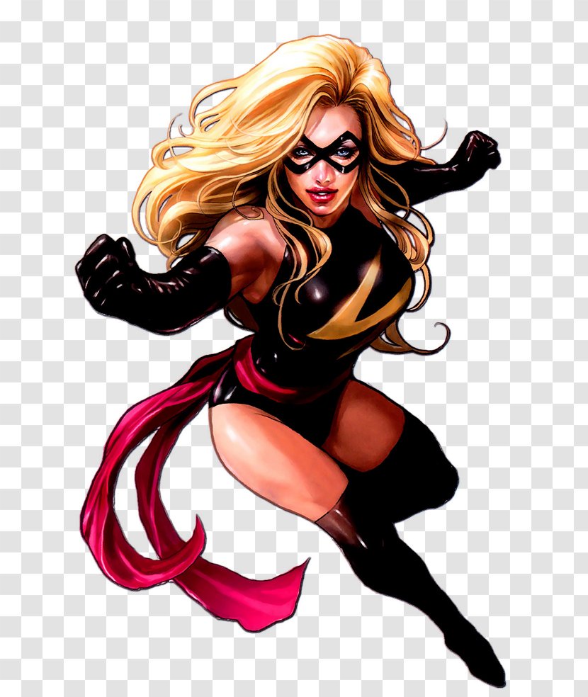 Carol Danvers Captain Marvel (Mar-Vell) The Super Heroes Comics - Frame - Tigra Transparent PNG