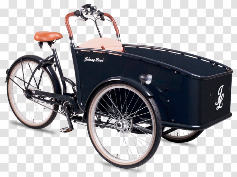 Freight Bicycle Electric Bakfiets Trailers - Vehicle Transparent PNG