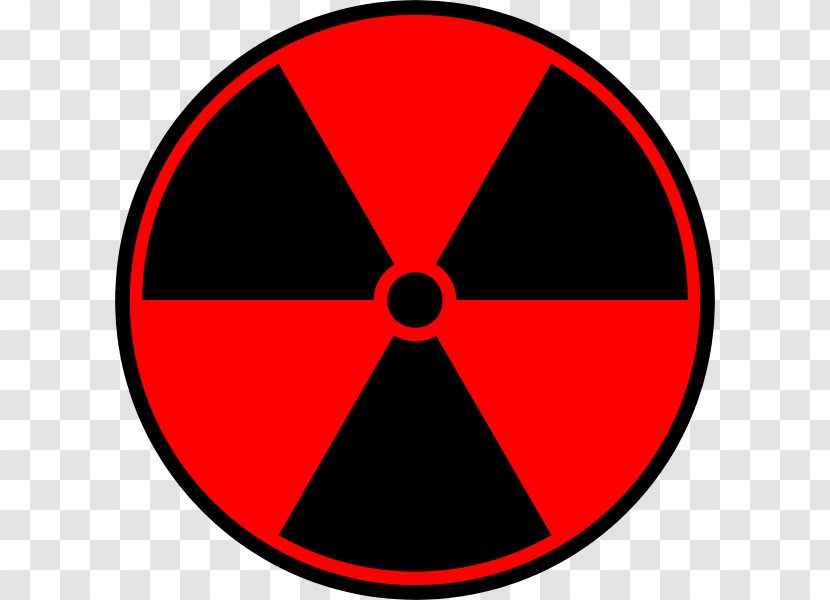 Radioactive Decay Radiation Hazard Symbol Sign Clip Art - Sticker Transparent PNG