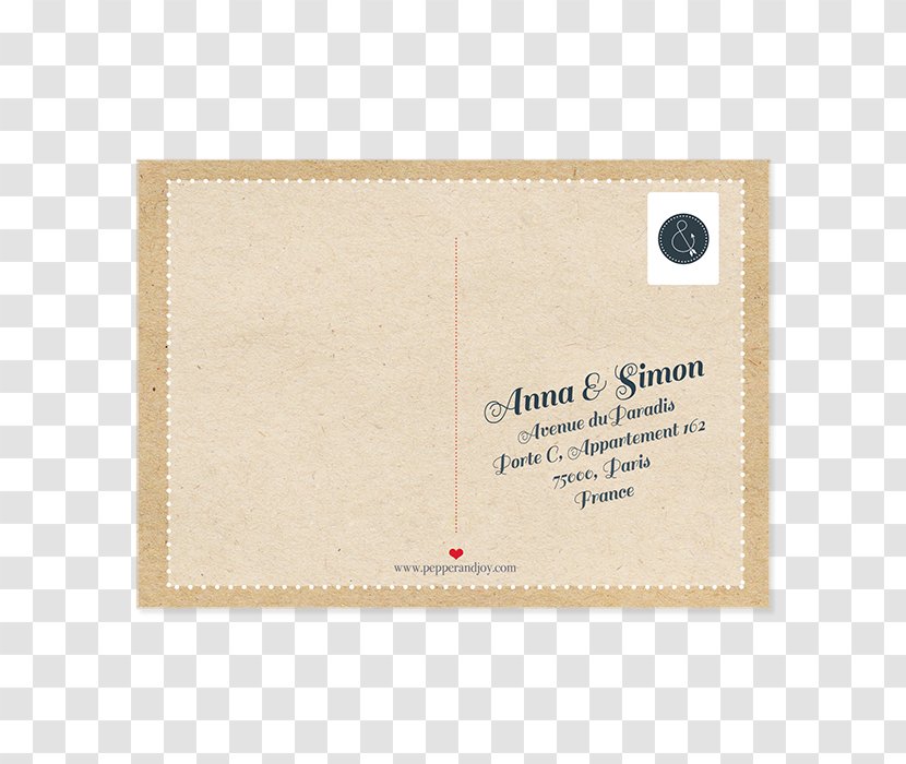 Paper - Beige - Creative Invitation Card Transparent PNG