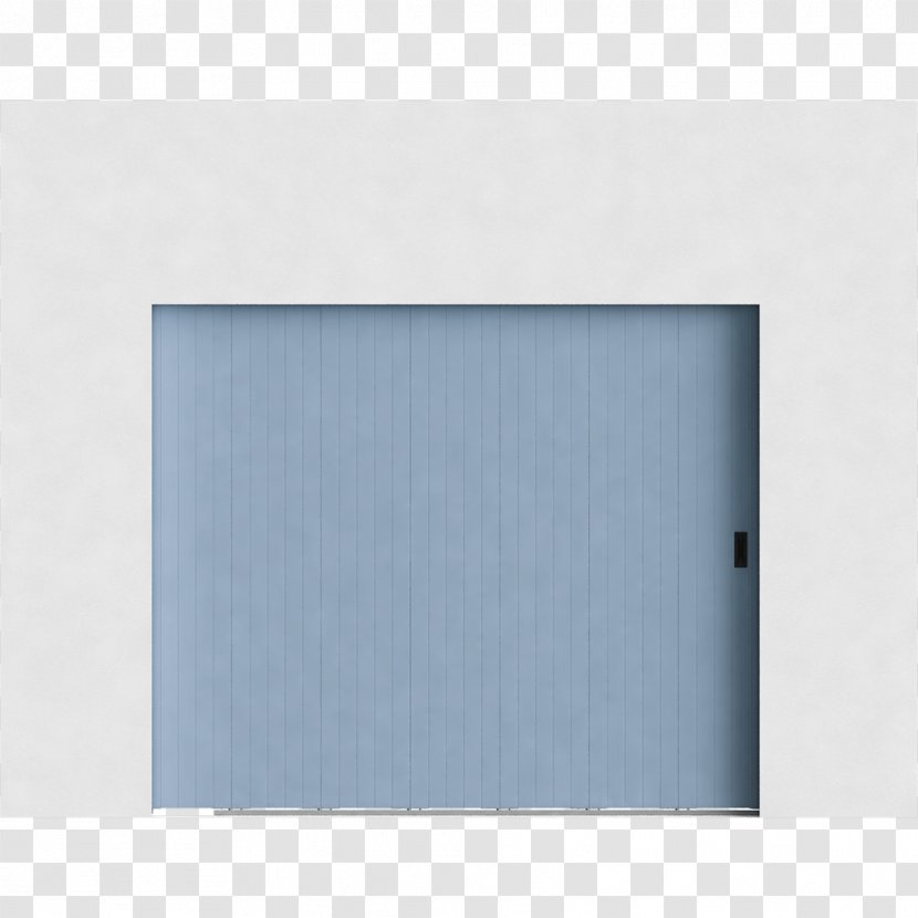 Rectangle Door - Blue - Angle Transparent PNG