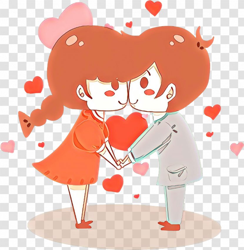 Valentine's Day - Cartoon - Valentines Heart Transparent PNG