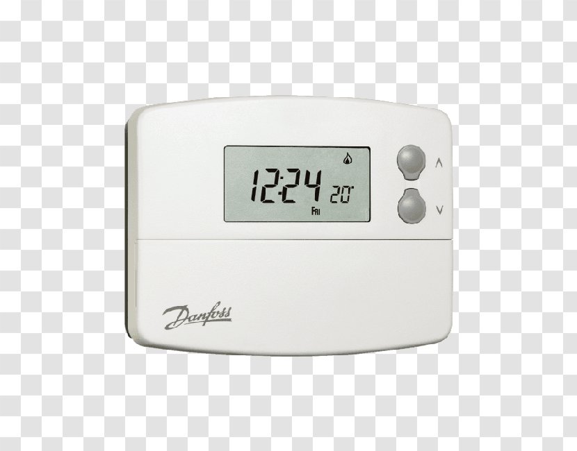 Room Thermostat Danfoss Central Heating Heater - Underfloor - Radiator Transparent PNG