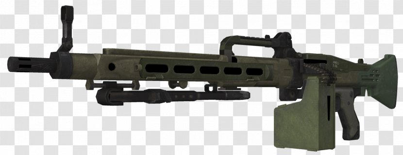 Call Of Duty: Ghosts Weapon Firearm CETME Ameli M4 Carbine - Frame - Machine Gun Transparent PNG