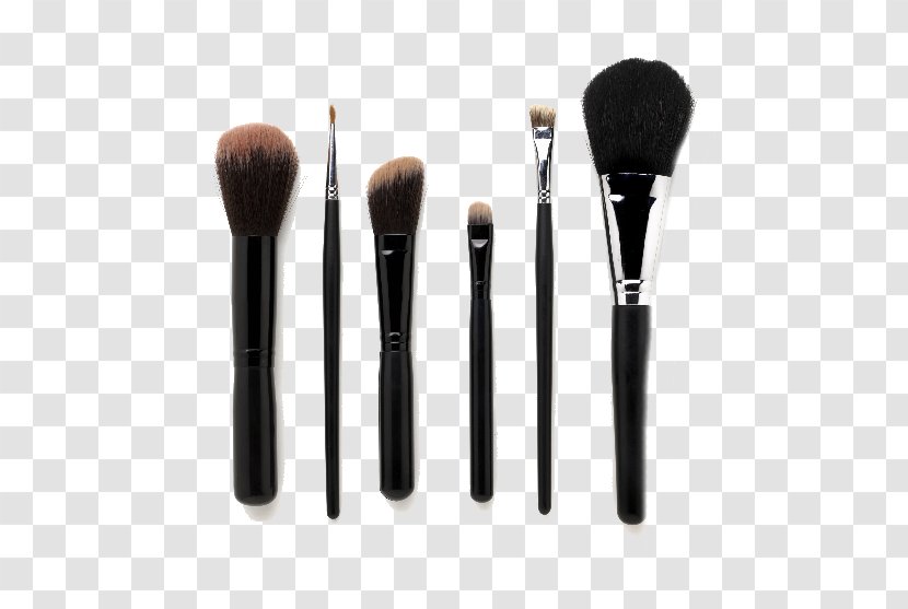 Cosmetics Makeup Brush Face Powder Rouge - Nail Polish Transparent PNG