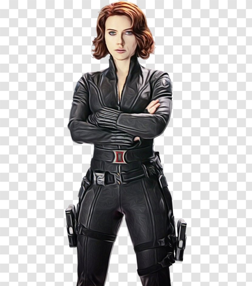 Scarlett Johansson Black Widow The Avengers Clint Barton Nick Fury - Assemble Transparent PNG
