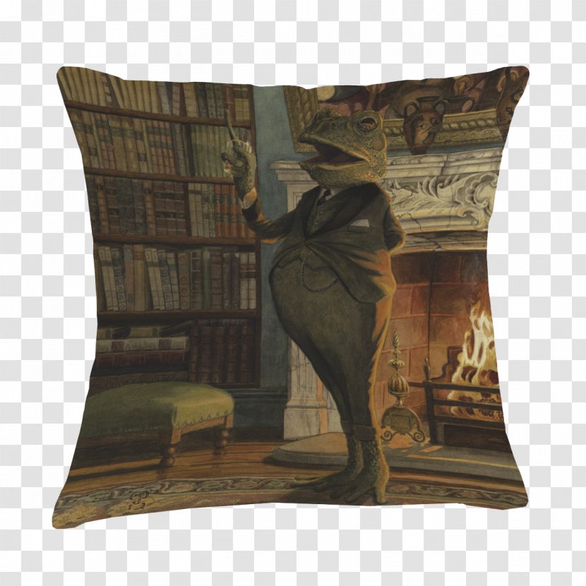 The Wind In Willows Mole's Christmas, Or, Home Sweet Children's Literature Book - Cushion Transparent PNG
