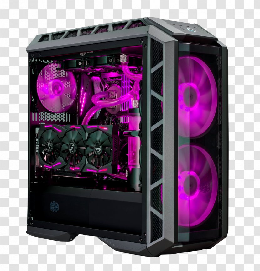 Computer Cases & Housings Power Supply Unit Cooler Master Silencio 352 ATX - Multimedia Transparent PNG