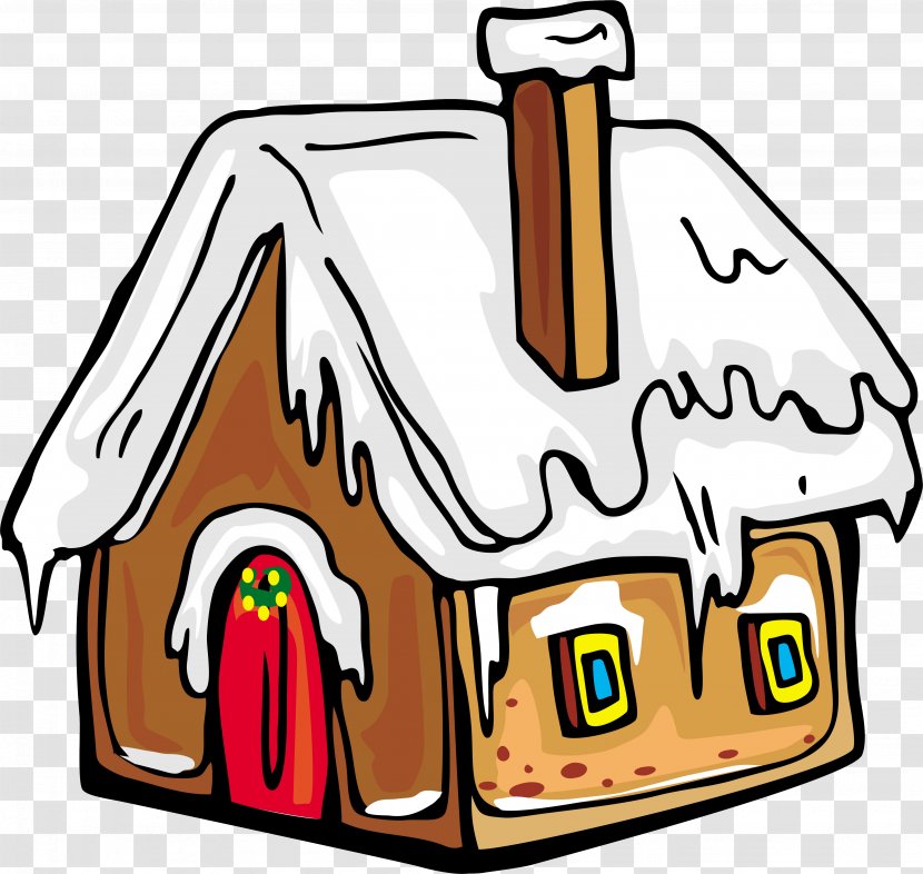 Snow Winter Clip Art - Roof - Shading Transparent PNG