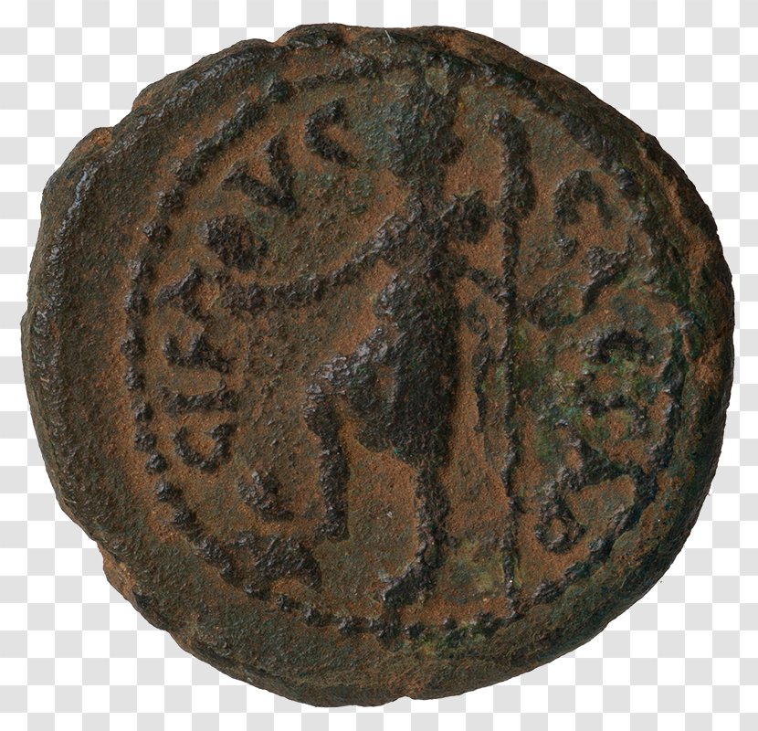 Coin Copper Artifact Bronze - Money - Caesarea Israel Transparent PNG
