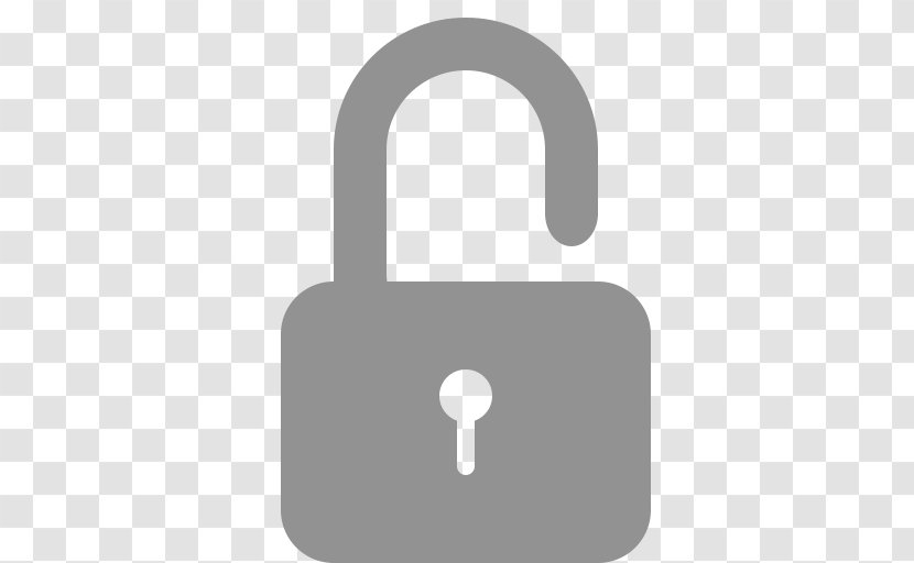 Padlock Symbol - Iphone - Lock Transparent PNG