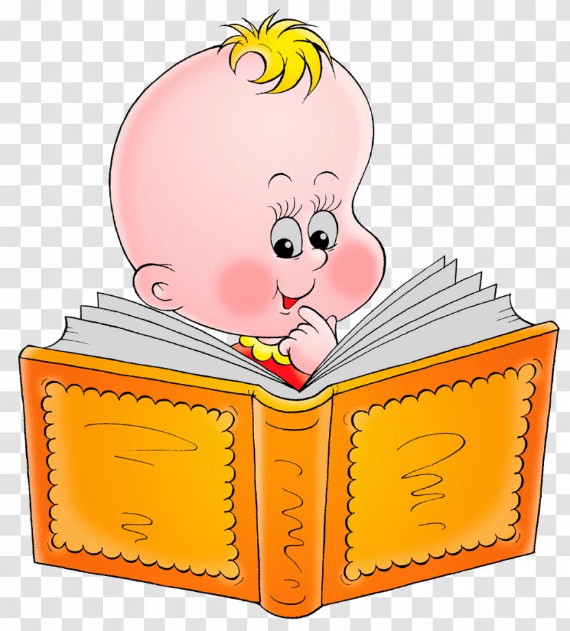 Book Child Clip Art - Cartoon Transparent PNG