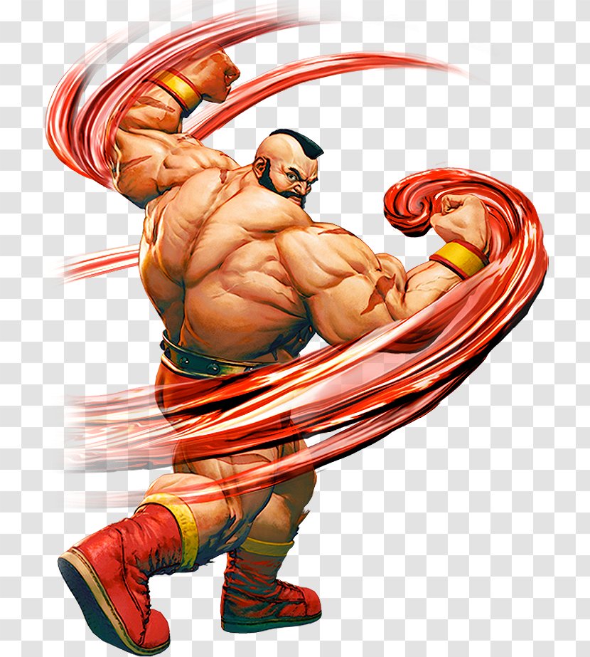 Street Fighter V II: The World Warrior Zangief Ryu Champion Edition - Action Figure - King Of Transparent PNG