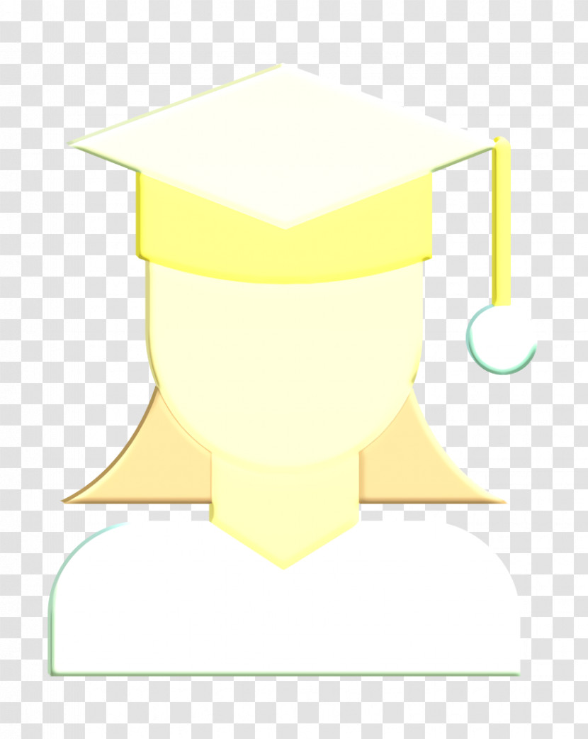 School Icon Graduate Icon Professions And Jobs Icon Transparent PNG