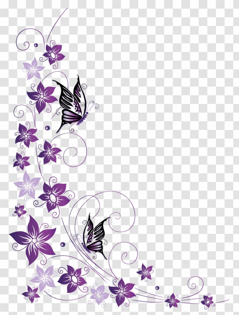 Butterfly Royalty-free Clip Art - Graphic Arts - Border Transparent PNG