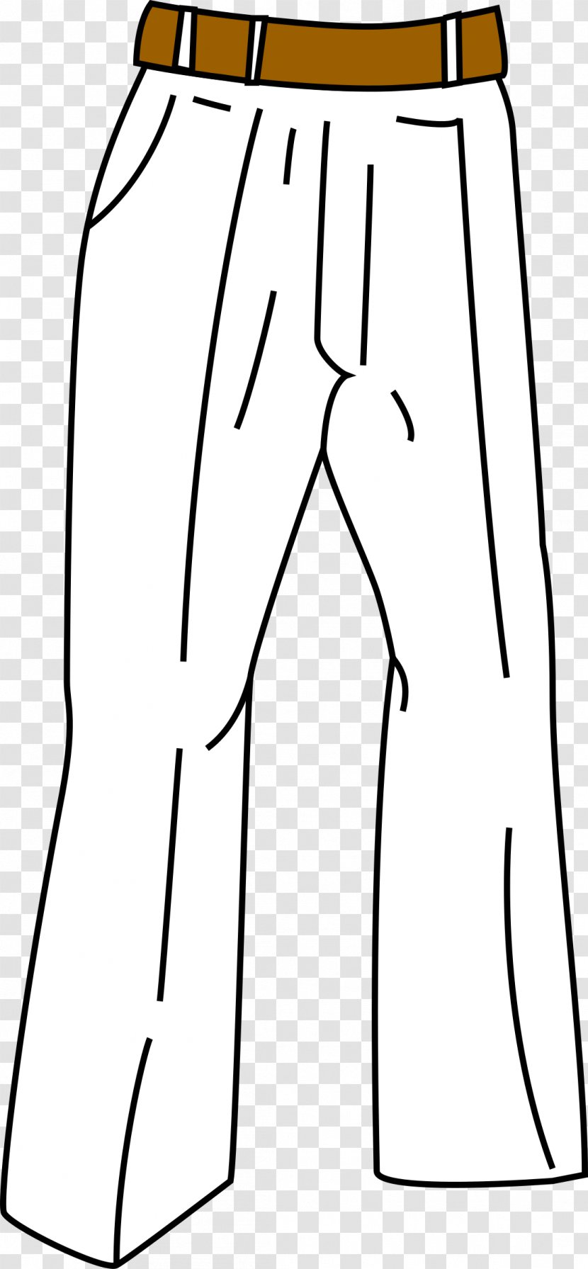 Drawing Pants Clip Art - Vecteur - Pant Transparent PNG