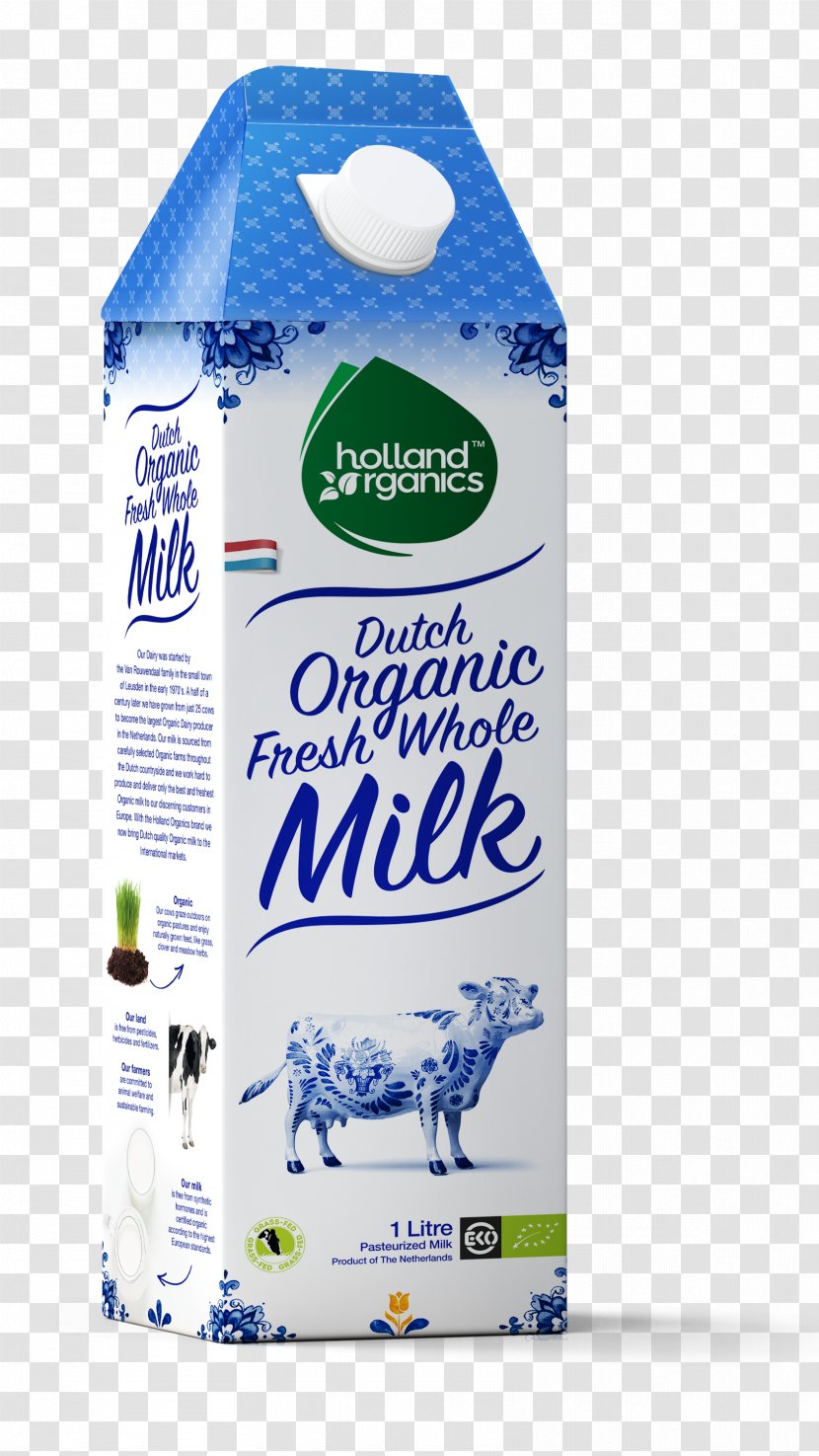 Organic Milk Food Dairy Products Cream - Packaging Transparent PNG