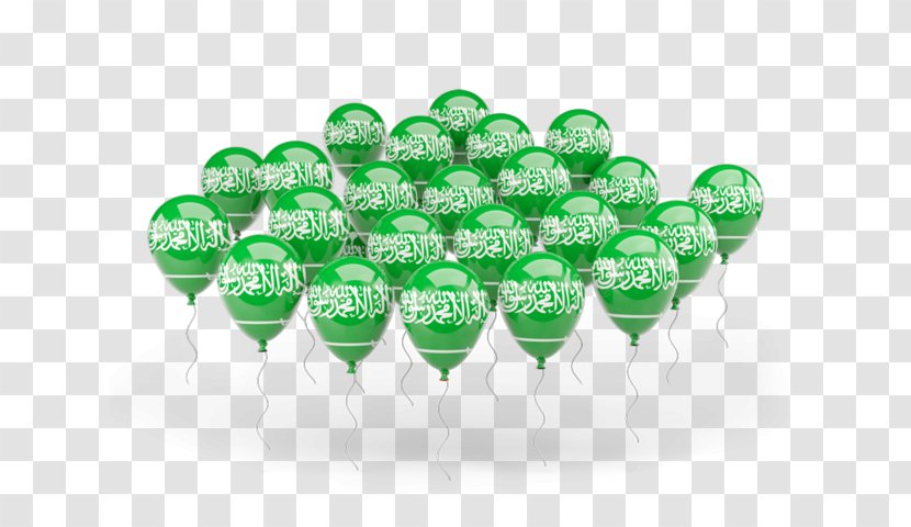 Flag Of Saudi Arabia Balloon Transparent PNG
