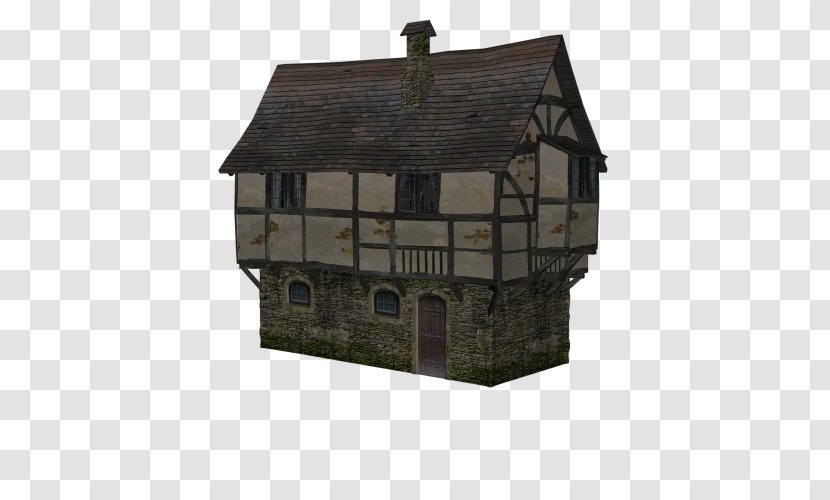 Middle Ages House Building Transparent PNG