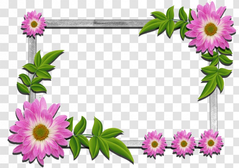 Picture Frames Clip Art Flower Floral Design Image - Flowerpot Transparent PNG