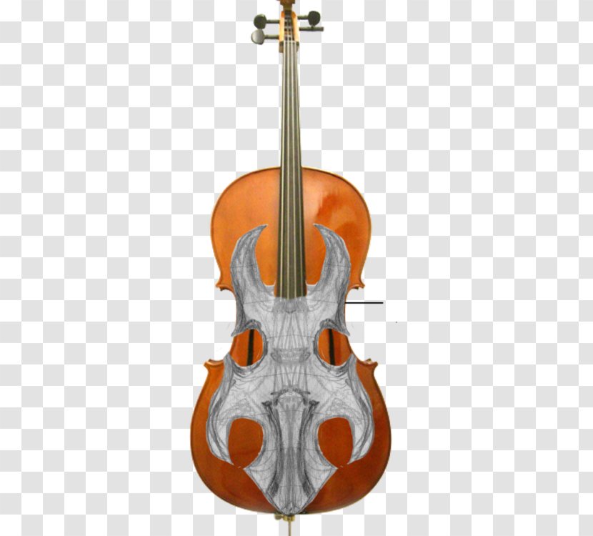 Cello Violin Musical Instruments String Viola - Instrument - Cellophane Transparent PNG