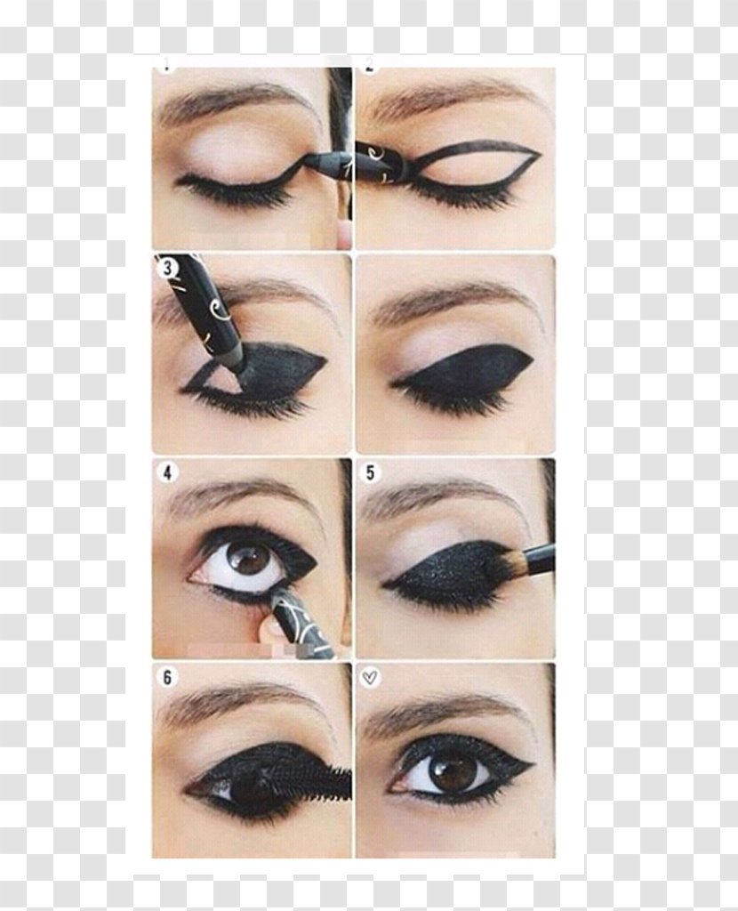 Eye Liner Shadow Cosmetics Smokey Eyes Kohl - Howto - Makeup Transparent PNG