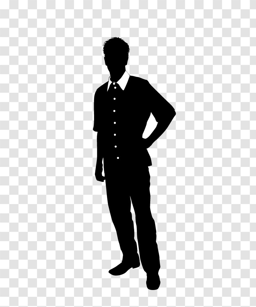 Silhouette - Male - Handsome Men Silhouettes Transparent PNG