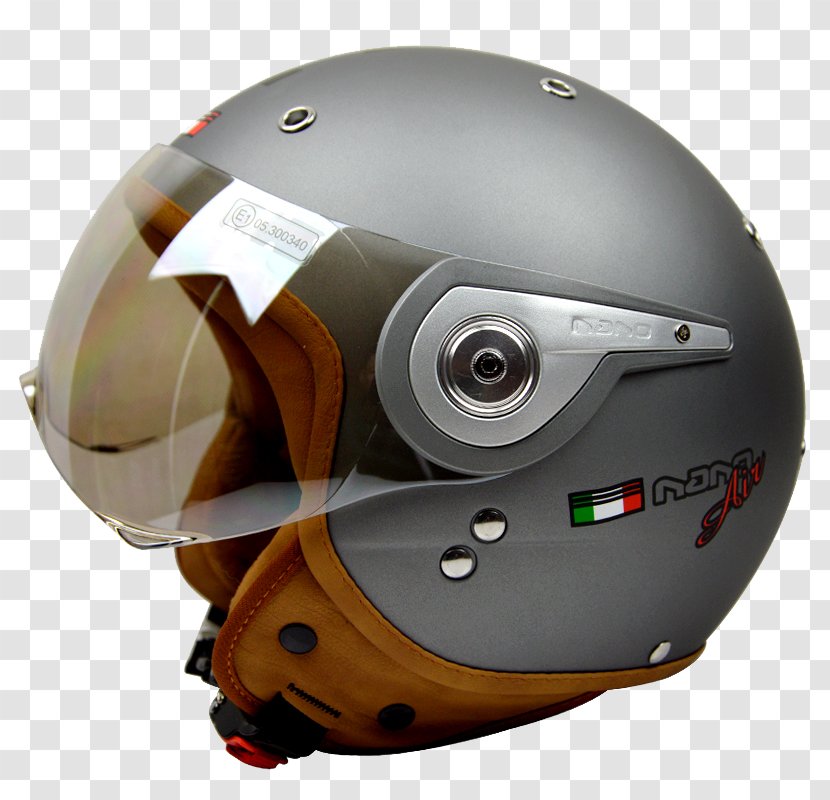 Motorcycle Helmet Scooter Vespa - Safety With A Transparent Mask Transparent PNG
