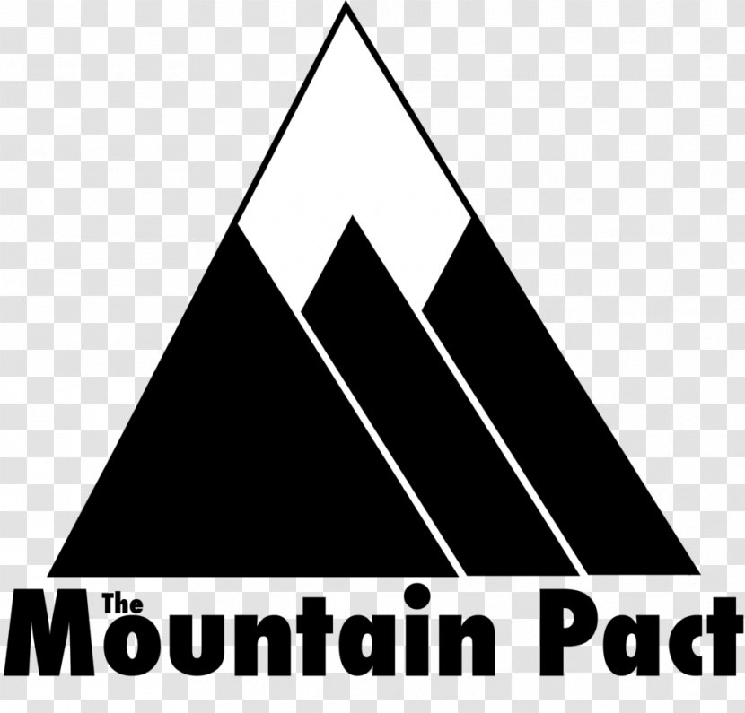 Logo Mountain - Text Transparent PNG