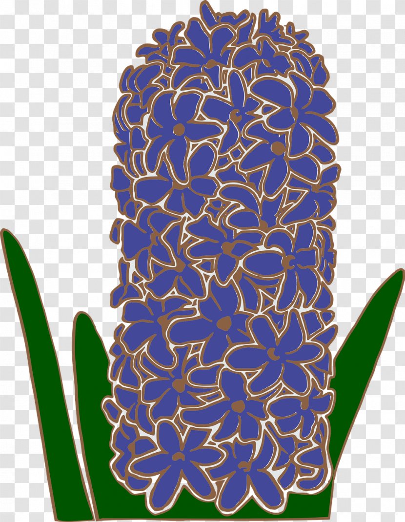 Hyacinth Clip Art - Flower - Vector Transparent PNG