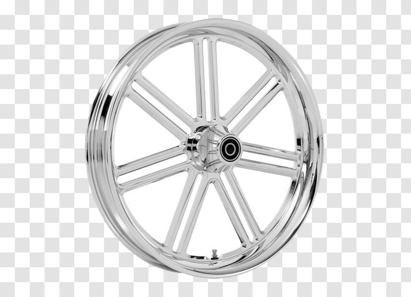 Alloy Wheel Spoke Bicycle Wheels Rim - Tire Transparent PNG