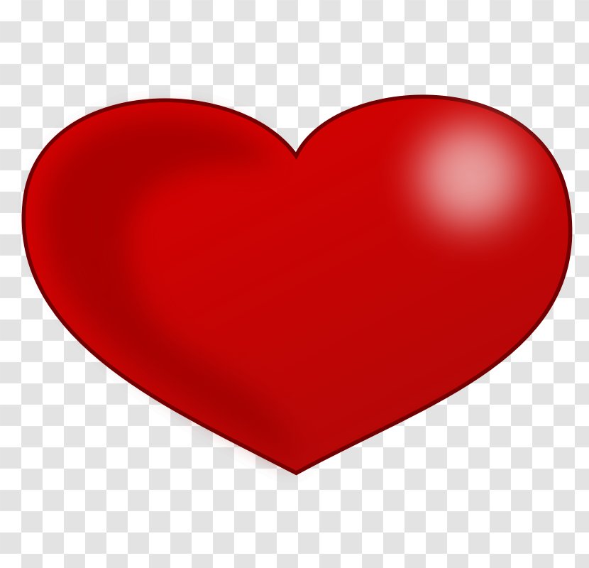 Heart Red Clip Art - Frame - Shape Clipart Transparent PNG