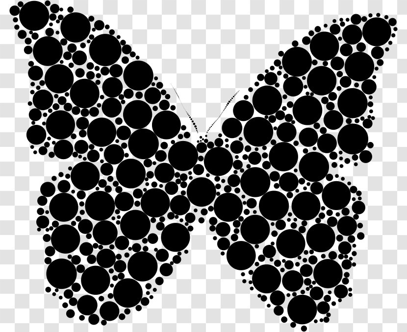 Butterfly Circle Cabbage White Clip Art - Visual Arts Transparent PNG