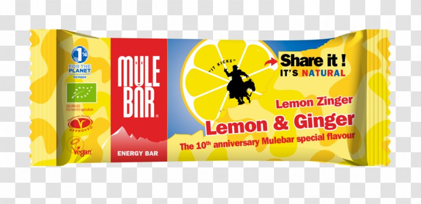Energy Bar Organic Food Lemon Chocolate - Peel Transparent PNG
