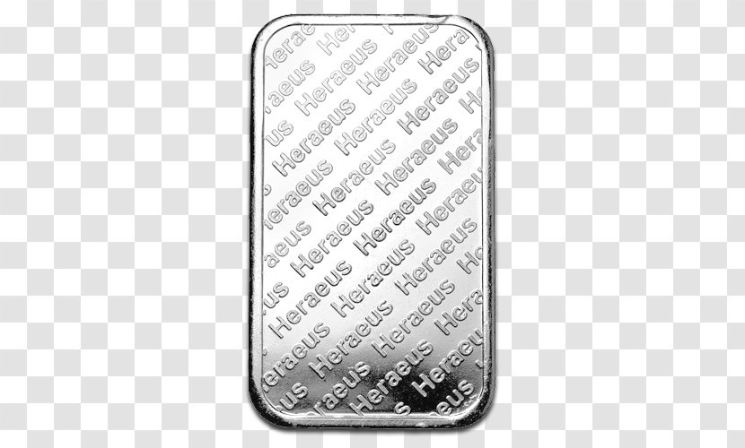 Bullion Heraeus Silver Ounce Gold - Cartoon Transparent PNG