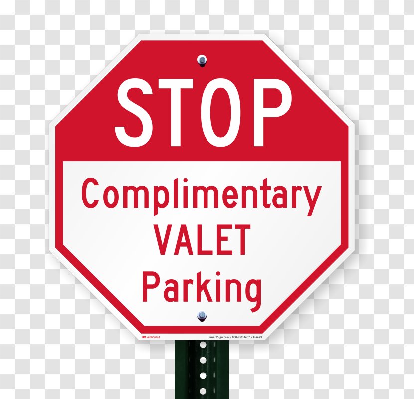 Car Park Valet Parking Sign - Aluminium Transparent PNG