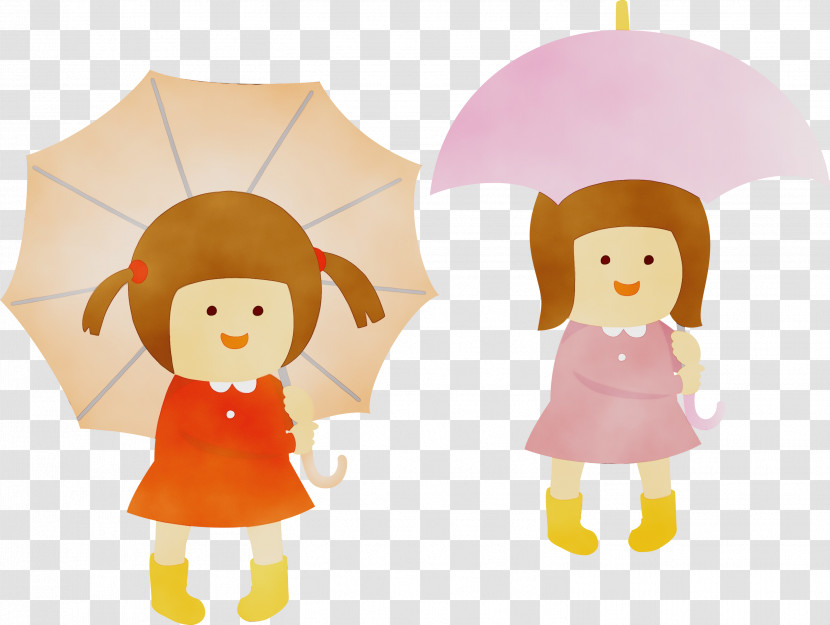 Character Infant Cartoon Umbrella Table Transparent PNG